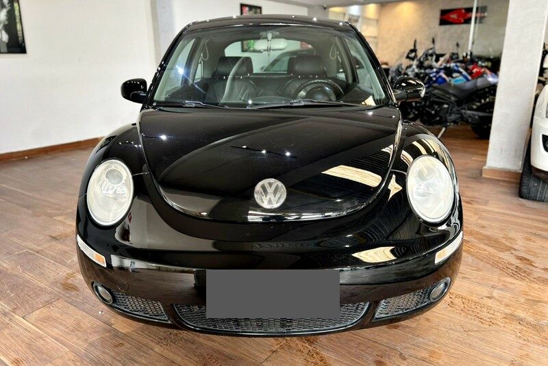 VOLKSWAGEN NEW BEETLE 2.0 MI 8V GASOLINA 2P MANUAL ANO 2008 COR PRETO