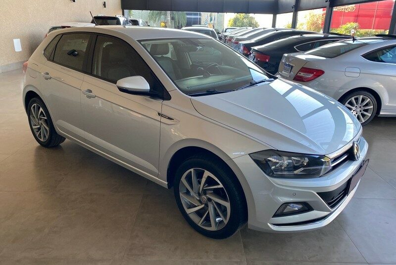 POLO 1.0 200 TSI HIGHLINE AUTOMÁTICO ANO 2019 COR PRATA